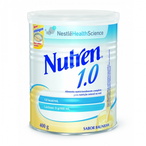 NUTREN 1.0 BAUNILHA 400G