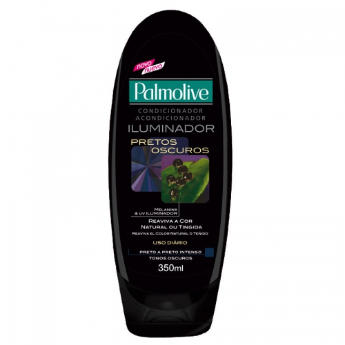 Condicionador Palmolive Naturals Iluminador Pretos 350 ml