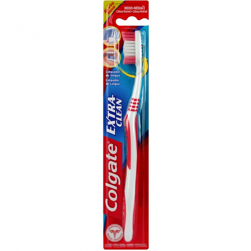 ESCOVA DENTAL colgate extra clean media
