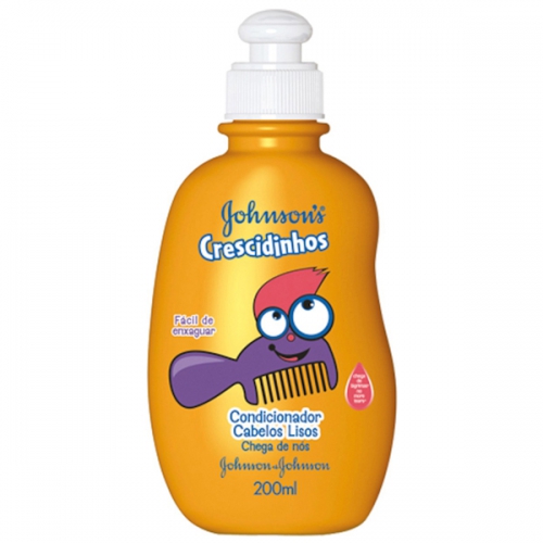Condicionador Johnson & Johnson Crescidinhos Para Cabelos Cacheados 200ml