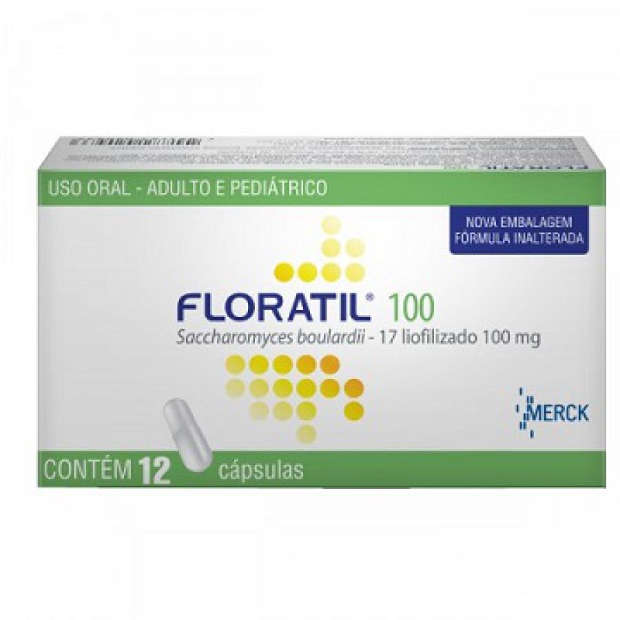 Floratil Capsula 100mg 12 capsulas