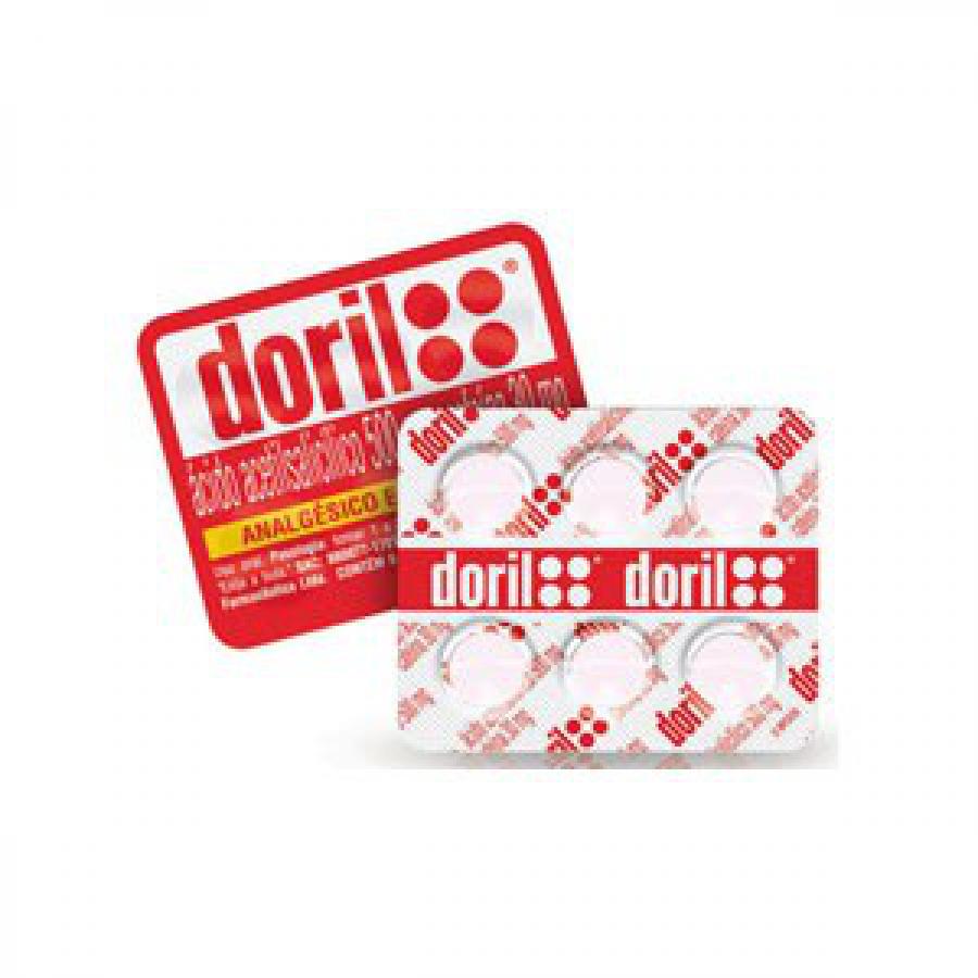 Doril 500mg + 30mg 6 comprimidos