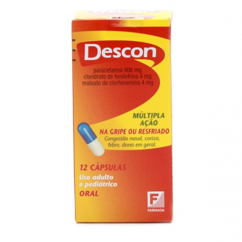 Descon com 12 Capsulas