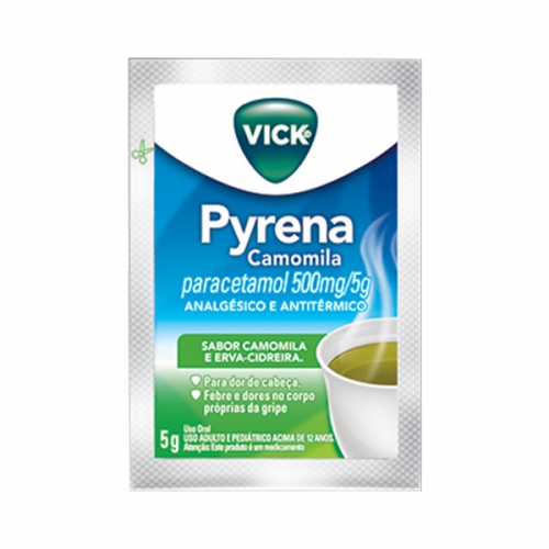 Envelope Pyrena Camomila e Erva-Cidreira Vick 5g