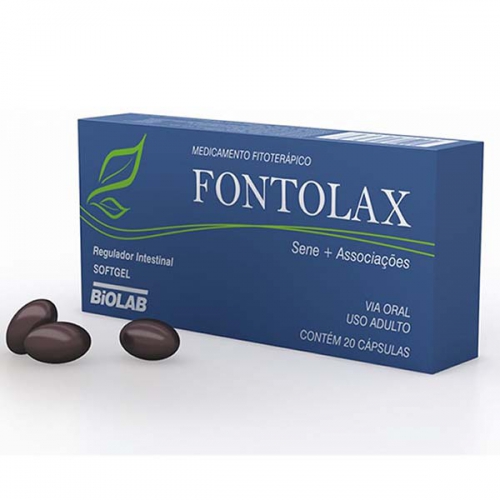 Fontolax com 20 Comprimidos Gel