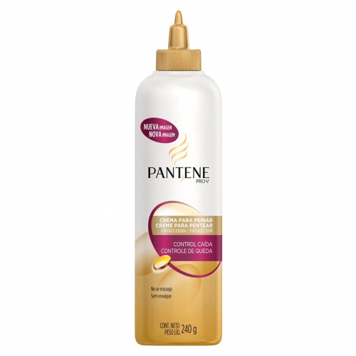 Creme pantene pentear controle da queda