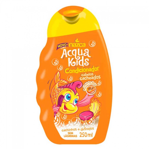 Condicionador Acqua Kids Cabelos Cacheados mamao papaia,250mL