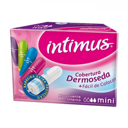 Absorvente Interno Intimus mini 8 unidades