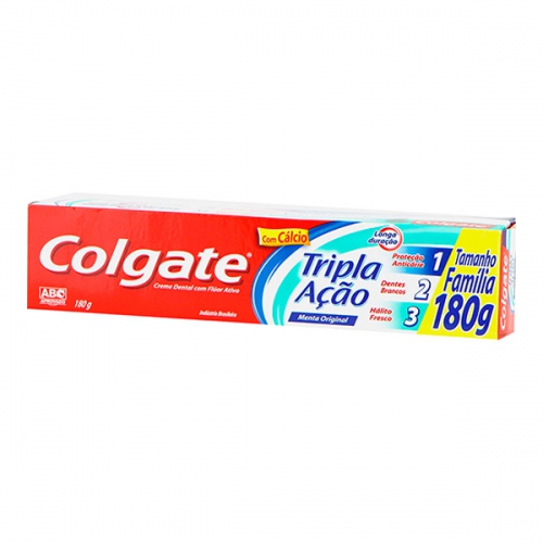 Creme Dental Colgate Tripla Acao Menta Original 180g