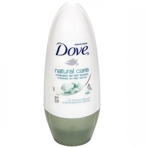 DESODORANTE ROLL-ON DOVE NATURAL CARE 50ML