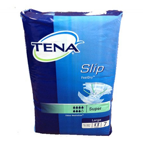 Fralda Tena Slip Super G Com 7 Unidades