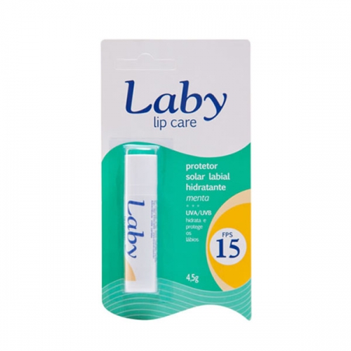 Protetor Labial Laby Fps15 Menta Bravir