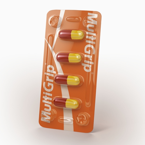 Multigrip com 4 Comprimidos