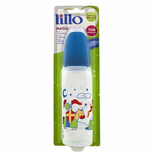Mamadeira Lillo Magia Ortodontica 240ml Azul