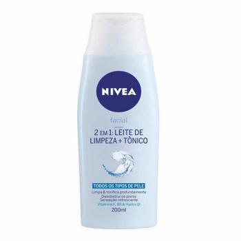 Leite de Limpeza + Tonico Nivea 2 Em 1 200ml