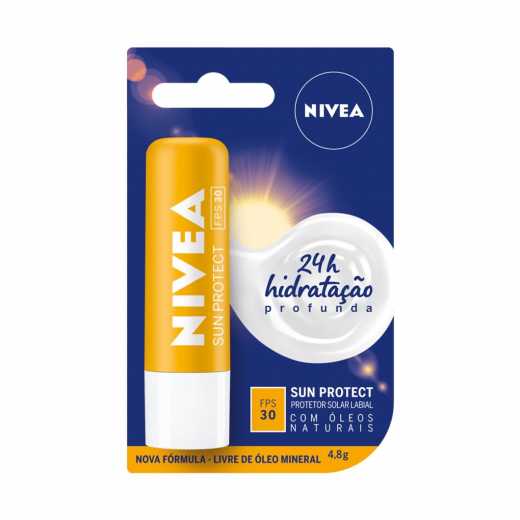 Lip Care Sun Nivea Protetor Labial