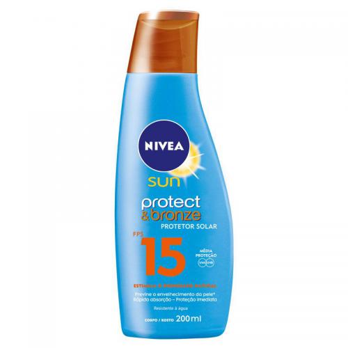 PROT SOLAR NIVEA PROT&BRONZ FPS15 200ML
