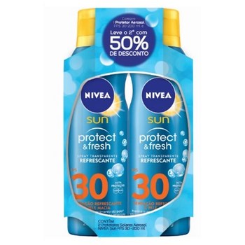 Kit Nivea Protetor Solar Aerosol 50%