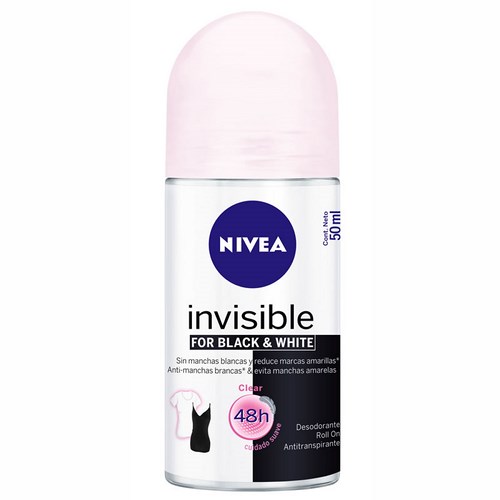 Desodorante Nivea Rollon B W F 50 Desconto Segunda Unidade