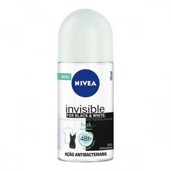 Desodorante Feminino Nivea Invisible For Black & White fresh 50mL