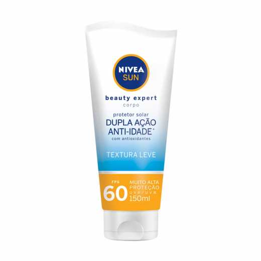 PROT SOLAR NIVEA SUN BEAUTY ANTI-IDADE FPS60 150ML