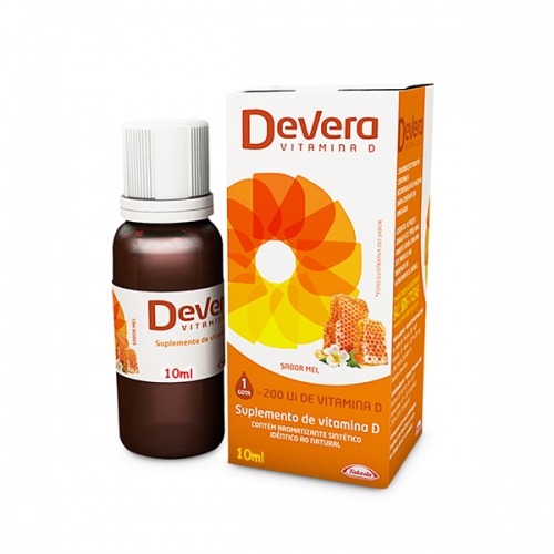 Devera Vitamina D Sabor Mel 10ml