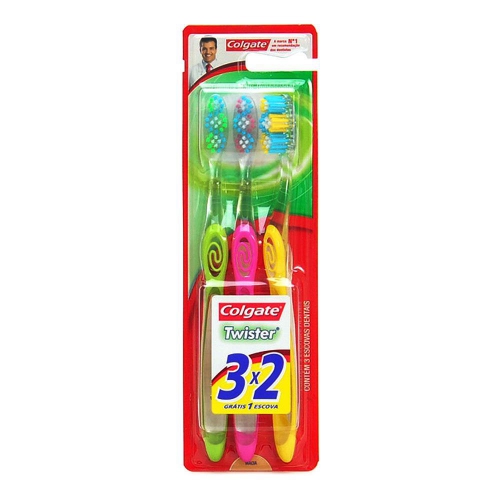 ESCOVA DENTAL Colgate Twister Leve 3 Pague 2