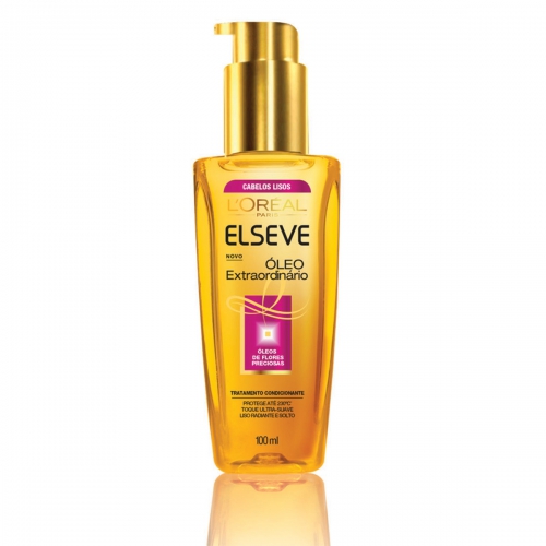 ÓLEO CAPILAR ELSEVE EXTRAORDINÁRIO LISO 100ML
