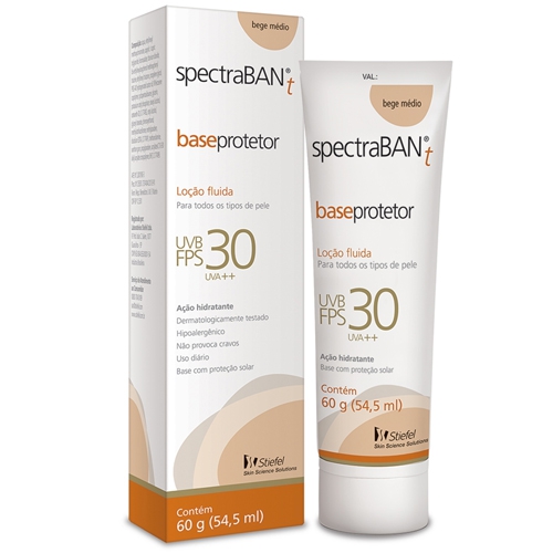 SPECTRABAN 30 "T" COLOR BASE FLUIDO BEGE MEDIO 60G
