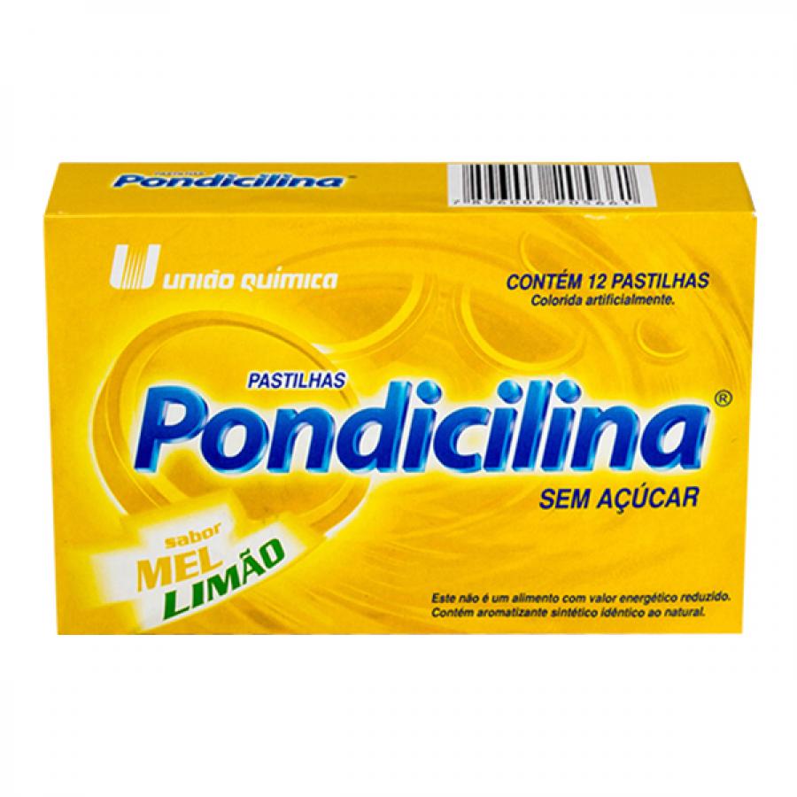 PONDICILINA MEL LIMAO COM 12 PASTILHAS