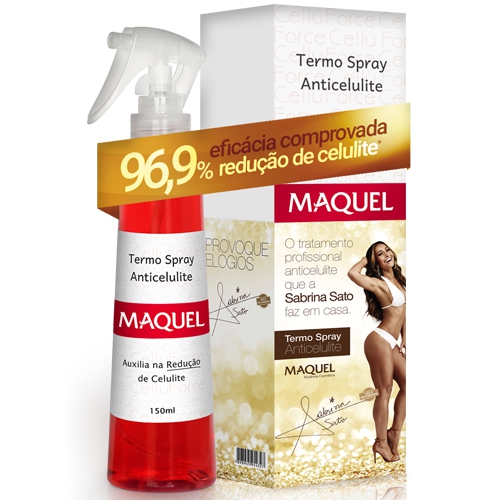 Termo Spray Anticelulite Maquel Sabrina Sato 150ml