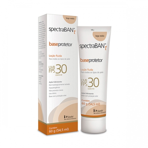 SPECTRABAN 30 "T" COLOR LOCAO FLUIDA BEGE CLARO 60G