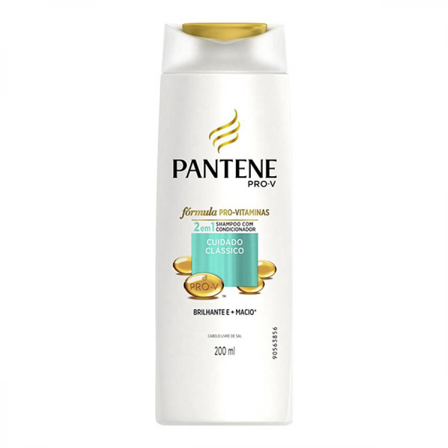 SHAMPOO PANTENE 200ML CUIDADO CLASSICO