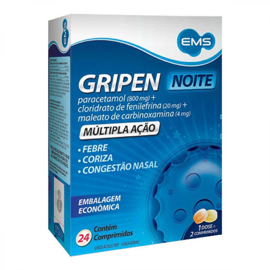 GRIPEN NOITE COM 24 COMPRIMIDOS