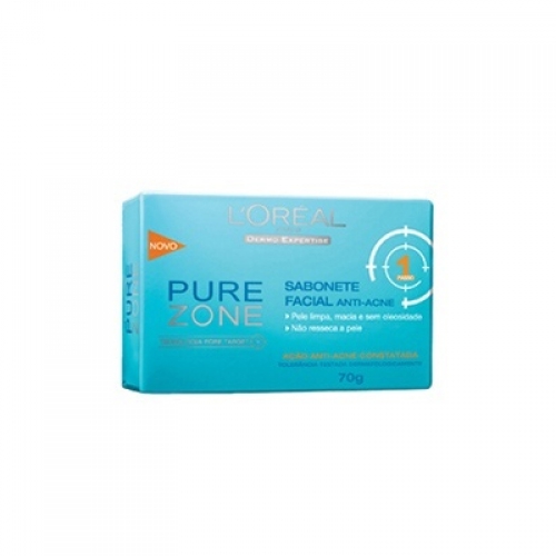 SABONETE PURE ZONE FACIAL ANTI ACNE 70G