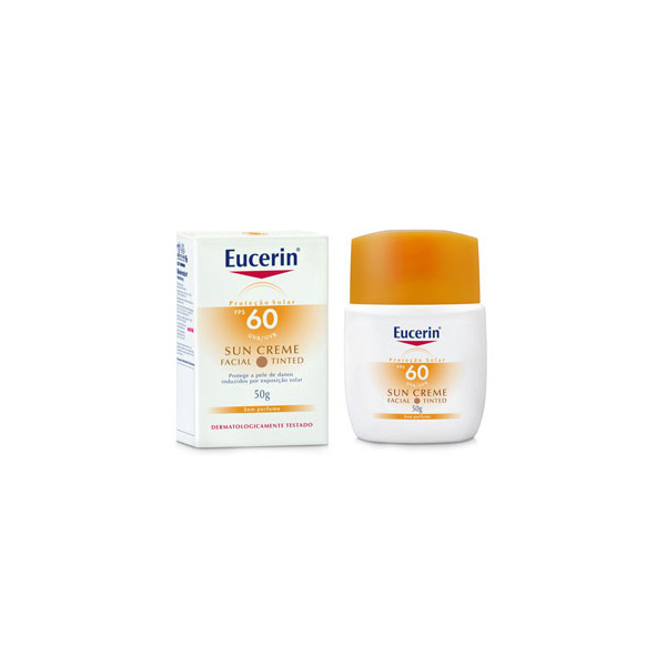 EUCERIN SUN CREME FACIAL TINTED FPS60 50G