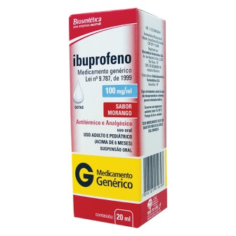 Ibuprofeno 100mg 20mL