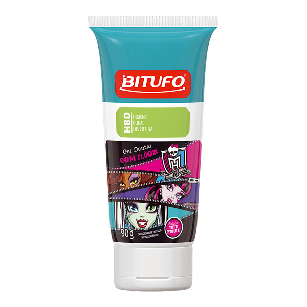 GEL DENTAL BITUFO MONSTER HIGH 90G