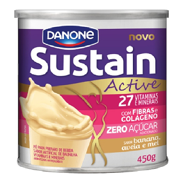 SUSTAIN ACTIVE BANANA/AVEIA/MEL 450G