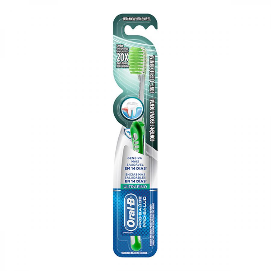 ESCOVA DENTAL ORAL-B PRO SAUDE ULTRAFINO