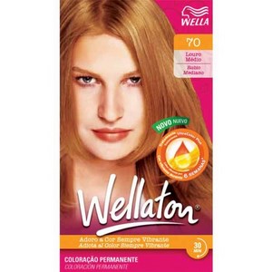 Tintura Wellaton 70 louro medio