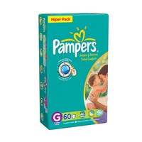 Fralda Pampers Total Confort Hiper G Com 60 Unidades