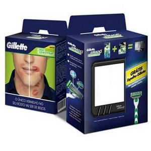 Kit Mach 3 Sensitive + Espelho