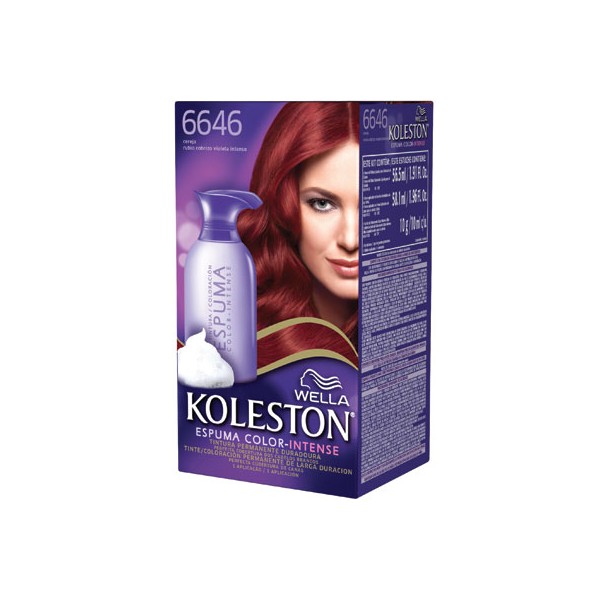 Tintura Koleston Espuma 6646 Ruivo