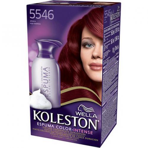 Tintura Koleston Espuma 5546 Amora Rojo