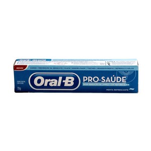 Creme Dental Oral B Pró Saúde Menta Refrescante 70g