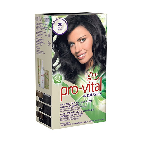 Tintura Provital Coloração 20 Preto