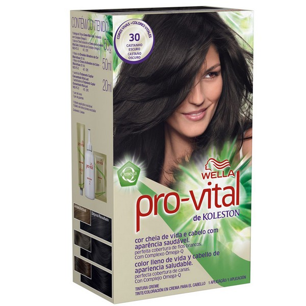 Tintura Provital Coloração 30 Castanho Escuro