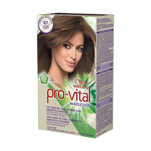 Tintura Provital Coloração 67 Marrom