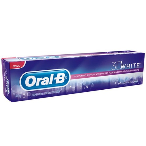 CREME DENTAL ORAL B 3D WHITE 140G